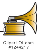 Gramophone Clipart #1244217 by Lal Perera