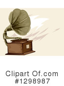 Gramophone Clipart #1298987 by BNP Design Studio