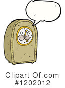 Grandfather Clock Clipart #1202012 by lineartestpilot