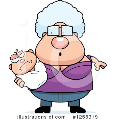 Royalty-Free (RF) Grandma Clipart Illustration by Cory Thoman - Stock Sample #1256319