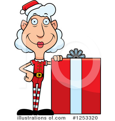 Royalty-Free (RF) Grandma Elf Clipart Illustration by Cory Thoman - Stock Sample #1253320