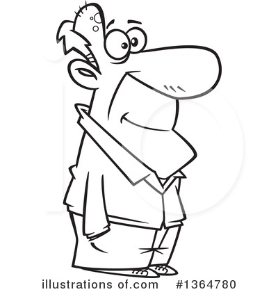 Royalty-Free (RF) Grandpa Clipart Illustration by toonaday - Stock Sample #1364780