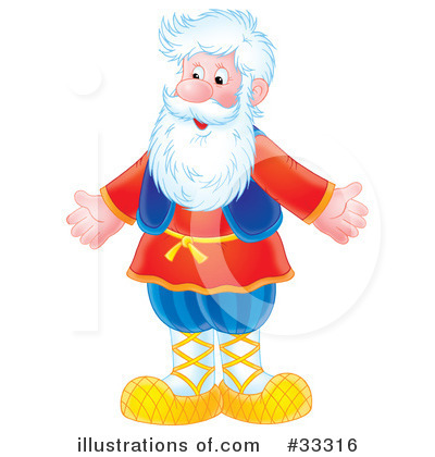 Royalty-Free (RF) Grandpa Clipart Illustration by Alex Bannykh - Stock Sample #33316