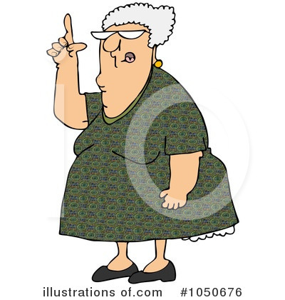 Royalty-Free (RF) Granny Clipart Illustration by djart - Stock Sample #1050676