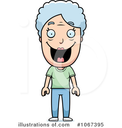 Old Woman Clipart #1067395 by Cory Thoman