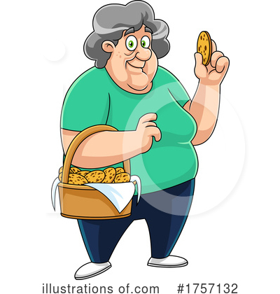 Granny Clipart #1757132 by Hit Toon