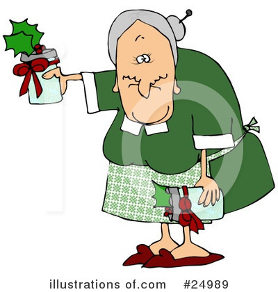 Royalty-Free (RF) Granny Clipart Illustration by djart - Stock Sample #24989