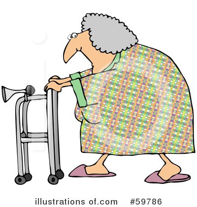 Royalty-Free (RF) Granny Clipart Illustration by djart - Stock Sample #59786