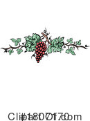 Grape Clipart #1807170 by Domenico Condello