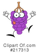 Grape Clipart #217313 by Hit Toon
