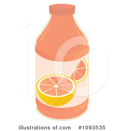 Royalty-Free (RF) Grapefruit Clipart Illustration by Randomway - Stock Sample #1093535