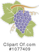 Grapes Clipart #1077409 by Any Vector