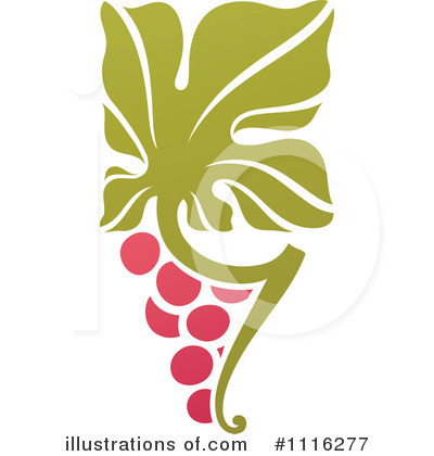 Royalty-Free (RF) Grapes Clipart Illustration by elena - Stock Sample #1116277