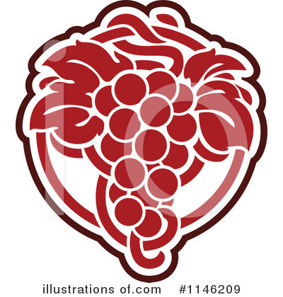 Royalty-Free (RF) Grapes Clipart Illustration by elena - Stock Sample #1146209