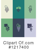 Grapes Clipart #1217400 by elena
