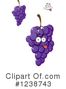 Grapes Clipart #1238743 by Vector Tradition SM