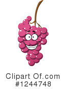 Grapes Clipart #1244748 by Vector Tradition SM