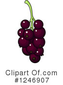 Grapes Clipart #1246907 by Vector Tradition SM