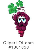 Grapes Clipart #1301858 by Vector Tradition SM