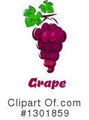 Grapes Clipart #1301859 by Vector Tradition SM