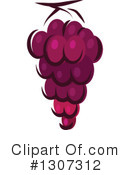 Grapes Clipart #1307312 by Vector Tradition SM