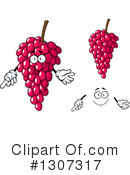 Grapes Clipart #1307317 by Vector Tradition SM