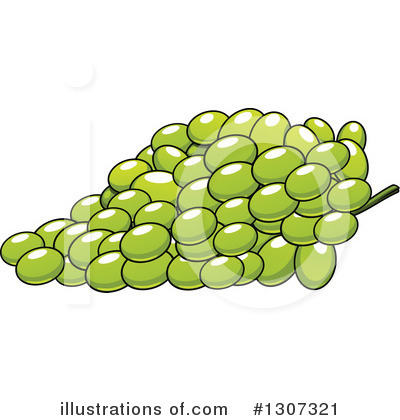 Royalty-Free (RF) Grapes Clipart Illustration by Vector Tradition SM - Stock Sample #1307321