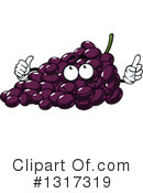 Grapes Clipart #1317319 by Vector Tradition SM