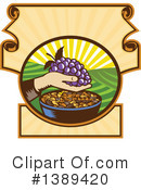 Grapes Clipart #1389420 by patrimonio