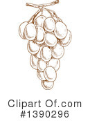 Grapes Clipart #1390296 by Vector Tradition SM
