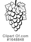 Grapes Clipart #1648848 by Vector Tradition SM