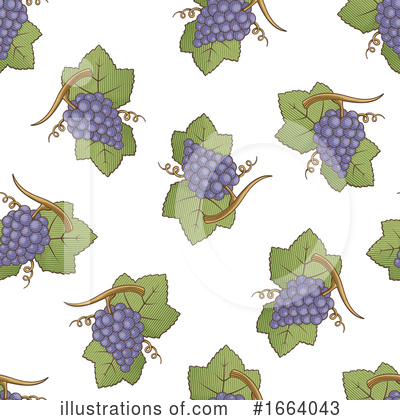 Grapes Clipart #1664043 by Any Vector