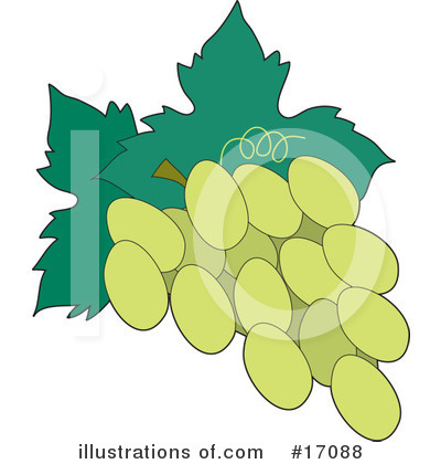 Royalty-Free (RF) Grapes Clipart Illustration by Maria Bell - Stock Sample #17088