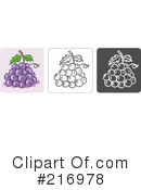 Grapes Clipart #216978 by Qiun