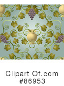 Grapes Clipart #86953 by AtStockIllustration