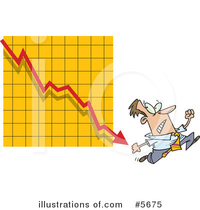 Royalty-Free (RF) Graph Clipart Illustration by toonaday - Stock Sample #5675