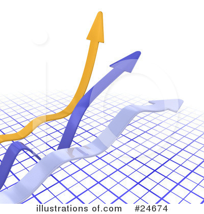 Royalty-Free (RF) Graphs Clipart Illustration by KJ Pargeter - Stock Sample #24674