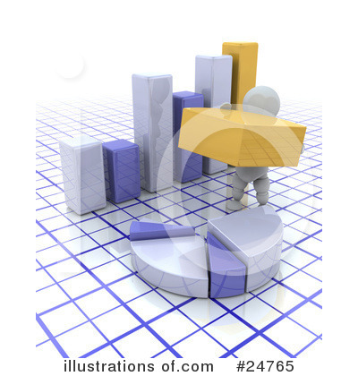 Royalty-Free (RF) Graphs Clipart Illustration by KJ Pargeter - Stock Sample #24765