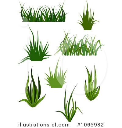 Royalty-Free (RF) Grass Clipart Illustration by Vector Tradition SM - Stock Sample #1065982