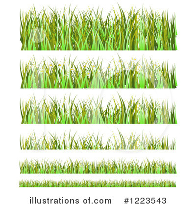 Royalty-Free (RF) Grass Clipart Illustration by vectorace - Stock Sample #1223543