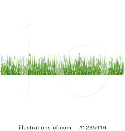 Grass Border Clipart #1265916 by Vector Tradition SM