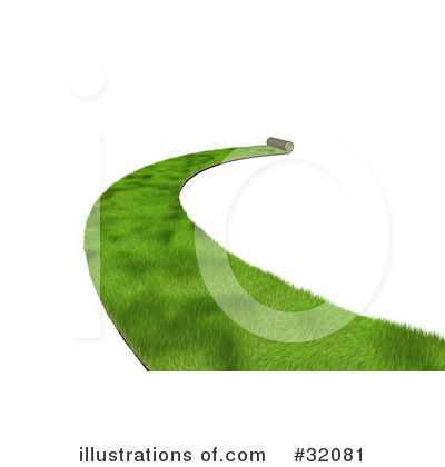 Royalty-Free (RF) Grass Clipart Illustration by Frog974 - Stock Sample #32081