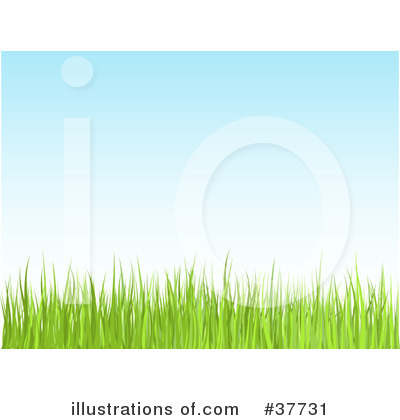 Royalty-Free (RF) Grass Clipart Illustration by KJ Pargeter - Stock Sample #37731