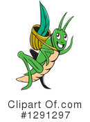 Grasshopper Clipart #1291297 by patrimonio