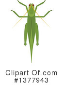 Grasshopper Clipart #1377943 by Vector Tradition SM
