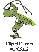 Grasshopper Clipart #1705012 by toonaday