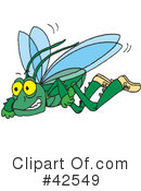 Grasshopper Clipart #42549 by Dennis Holmes Designs