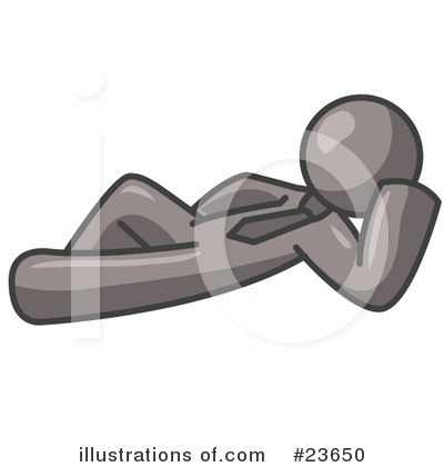 Reclined Clipart #23650 by Leo Blanchette