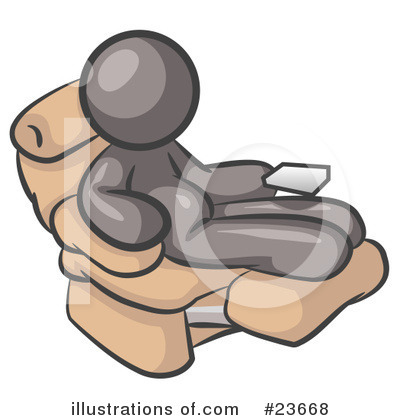 Royalty-Free (RF) Gray Collection Clipart Illustration by Leo Blanchette - Stock Sample #23668
