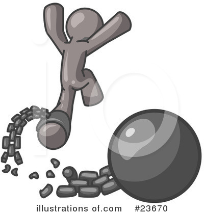 Royalty-Free (RF) Gray Collection Clipart Illustration by Leo Blanchette - Stock Sample #23670